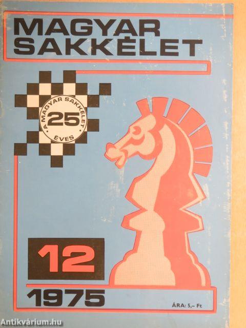 Magyar Sakkélet 1975. december