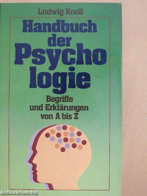 Handbuch der Psychologie