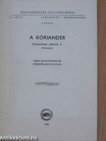 A koriander