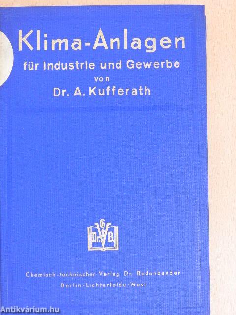 Klima-Anlagen für Industrie und Gewerbe