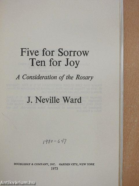 Five for Sorrow Ten for Joy