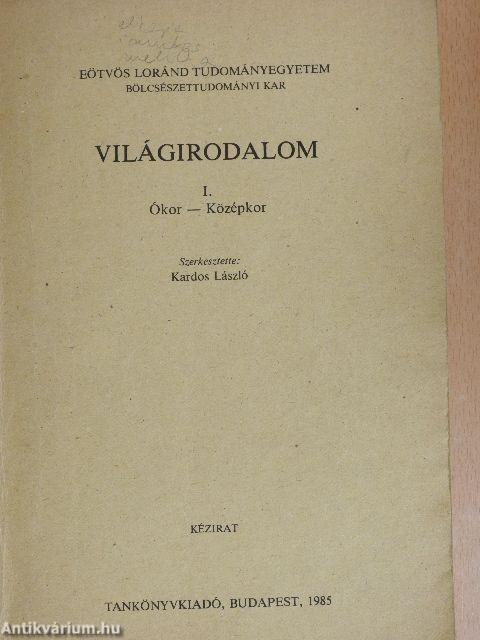 Világirodalom I.