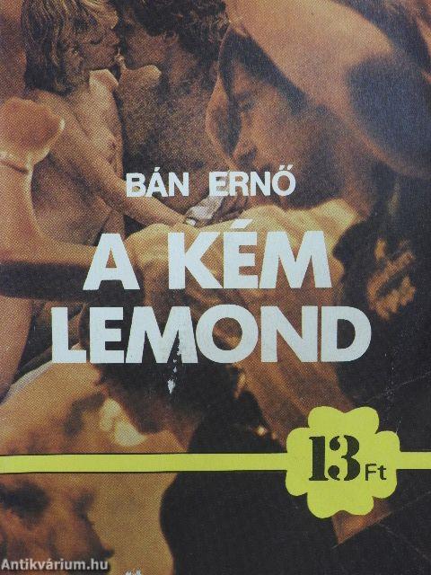 A kém lemond