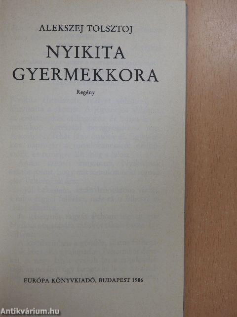 Nyikita gyermekkora