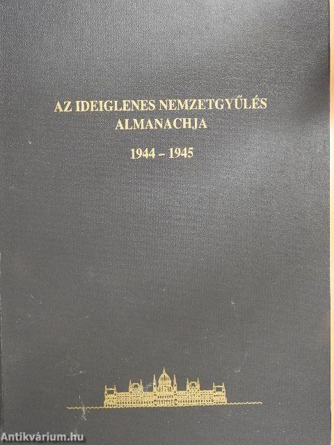 Az Ideiglenes Nemzetgyűlés almanachja 1944-1945
