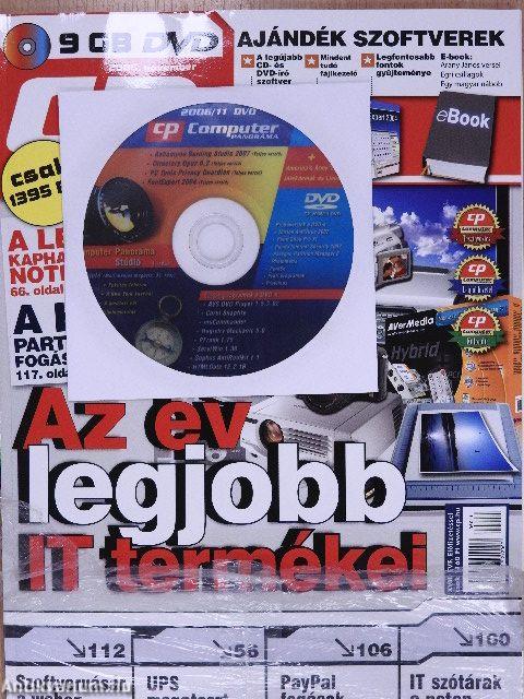 15 lapszám számítógép témakörben 1997., 2002., 2003., 2006., 2007. (vegyes számok) (15 db) - 11 db CD-vel és 6 db DVD-vel