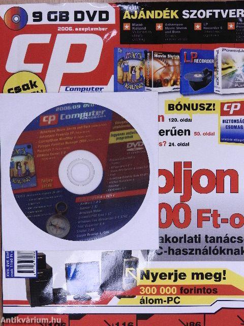 15 lapszám számítógép témakörben 1997., 2002., 2003., 2006., 2007. (vegyes számok) (15 db) - 11 db CD-vel és 6 db DVD-vel