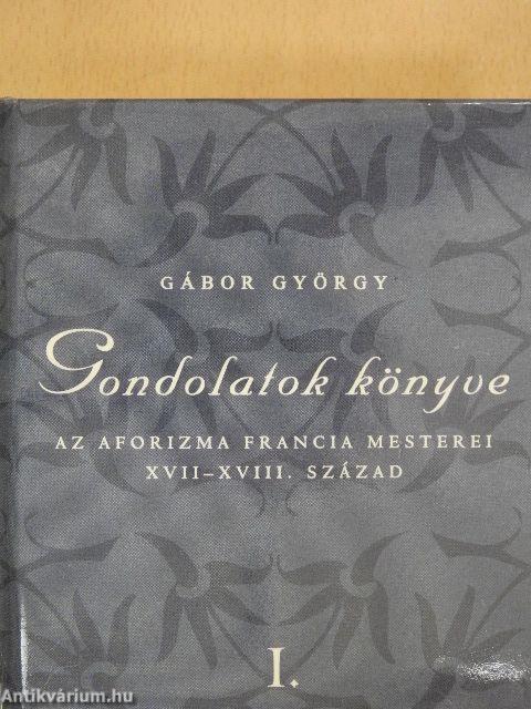 Gondolatok könyve I.