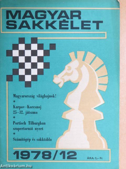 Magyar Sakkélet 1978. december