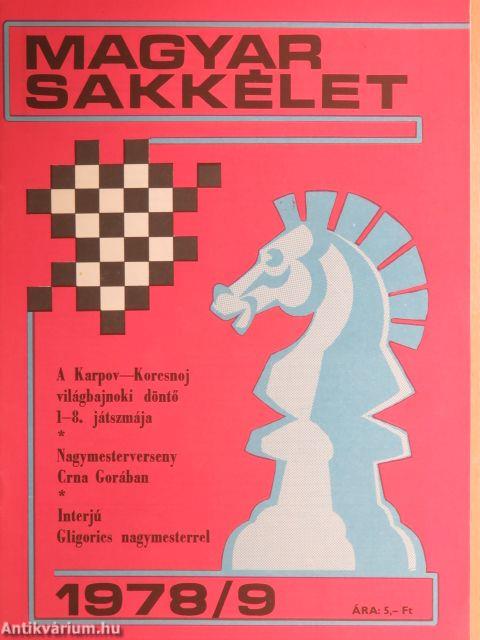 Magyar Sakkélet 1978. szeptember