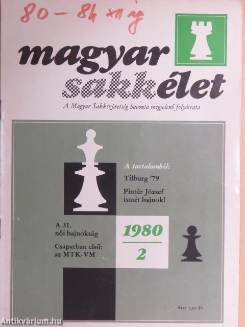 Magyar Sakkélet 1980. február 