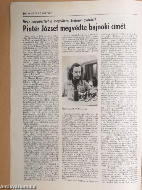 Magyar Sakkélet 1980. február 