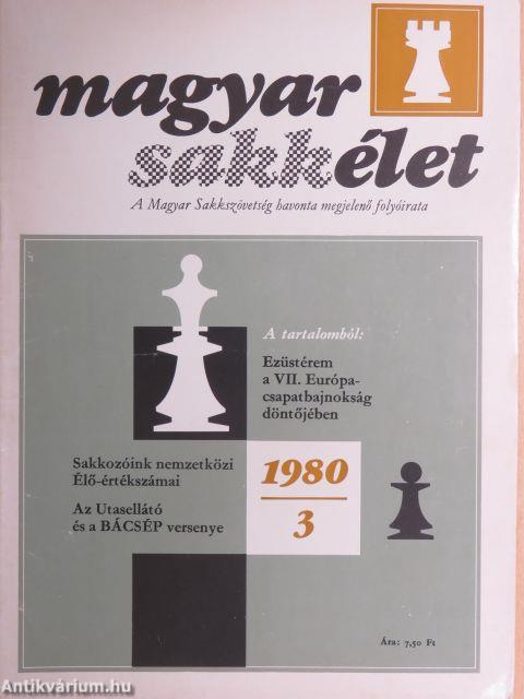 Magyar Sakkélet 1980. március 