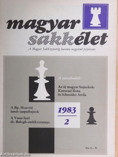 Magyar Sakkélet 1983. február