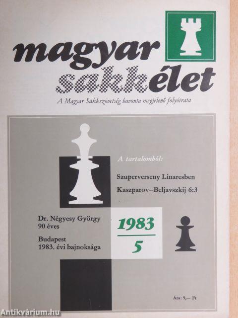 Magyar Sakkélet 1983. május