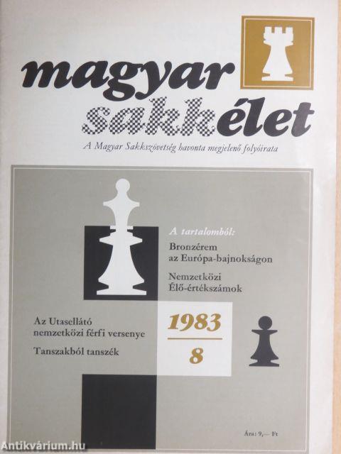 Magyar Sakkélet 1983. augusztus