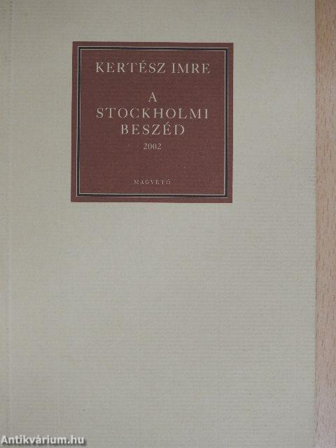 A stockholmi beszéd