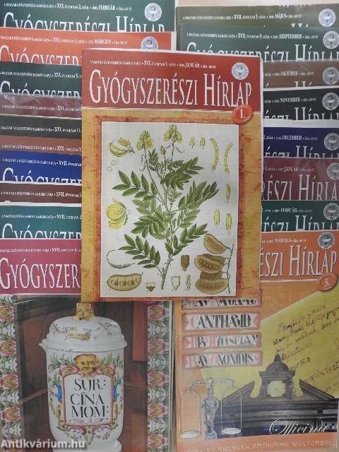 Gyógyszerészi Hírlap 2005-2007. (vegyes számok) (20 db)