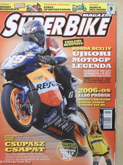 SuperBike magazin 2006. január-december