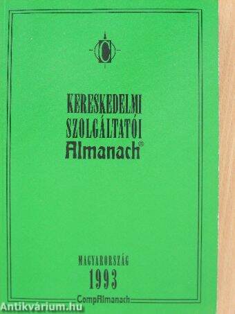 Kereskedelmi szolgáltatói almanach 3. évfolyam