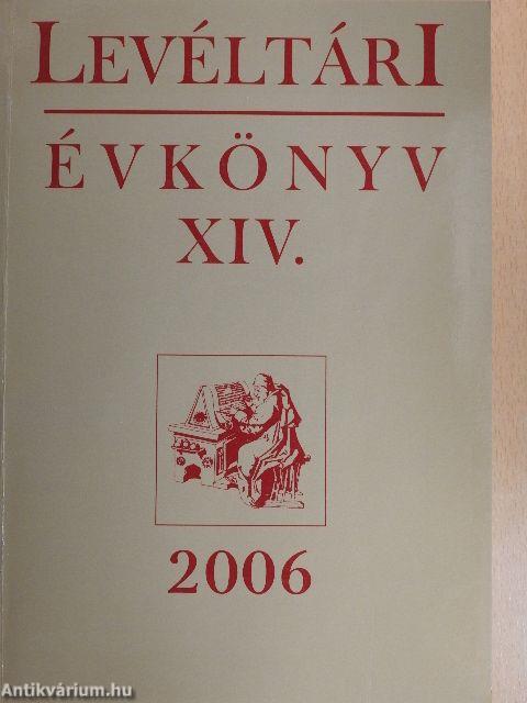 Levéltári évkönyv XIV.