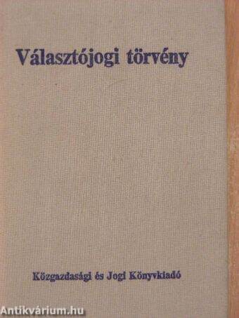 Választójogi törvény