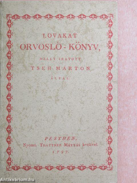 Lovakat orvosló-könyv