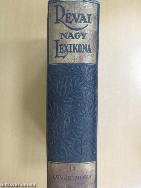 Révai nagy lexikona 13. (töredék)