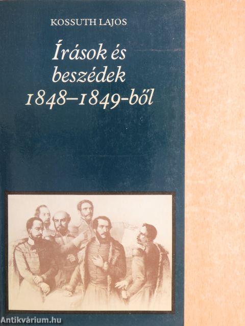 Írások és beszédek 1848-1849-ből