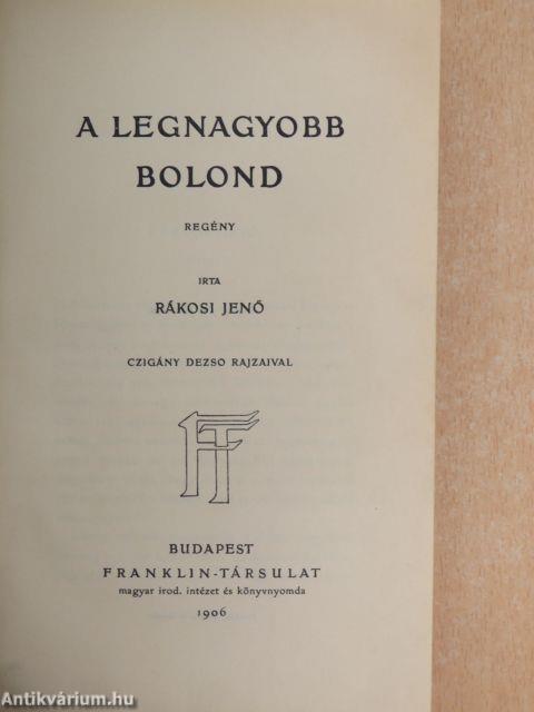 A legnagyobb bolond