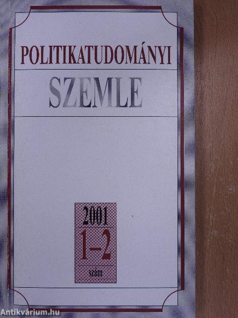 Politikatudományi Szemle 2001/1-4.