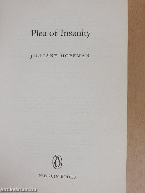 Plea of Insanity