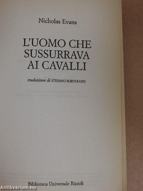 L'uomo che sussurrava ai cavalli