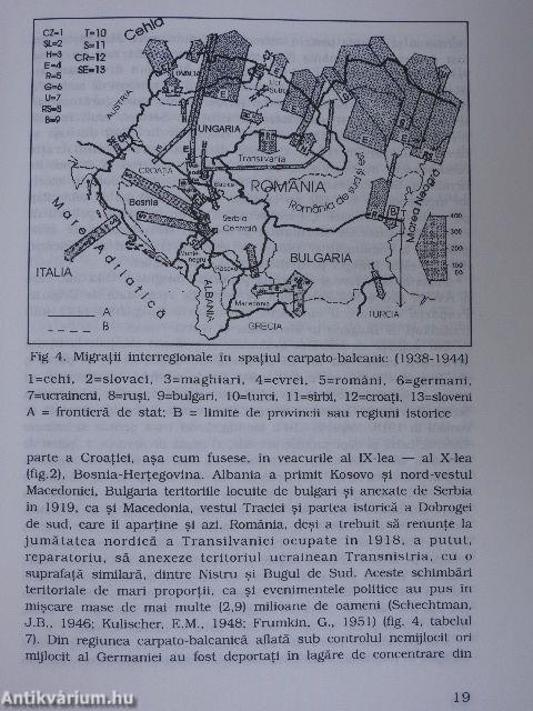 Fizionomia etnica si confesionala fluctuanta a regiunii carpato-balcanice si a Transilvaniei