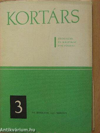 Kortárs 1971. március