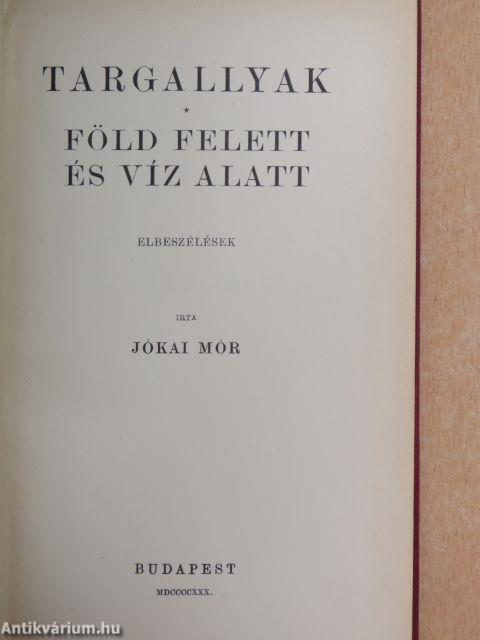 Targallyak/Föld felett és víz alatt