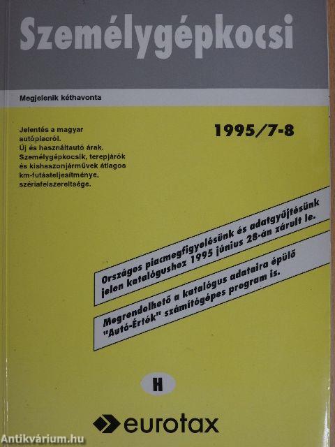 Személygépkocsi 1995/7-8