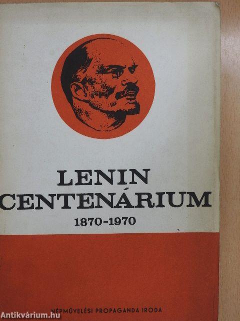 Lenin-centenárium 1870-1970