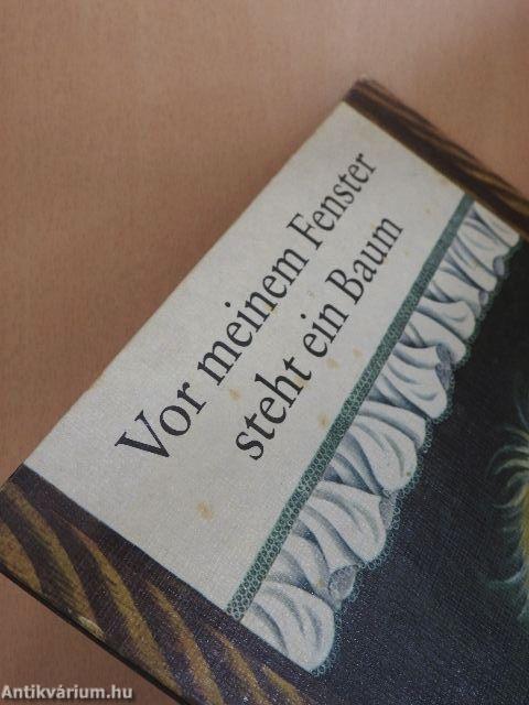 Vor meinem Fenster steht ein Baum