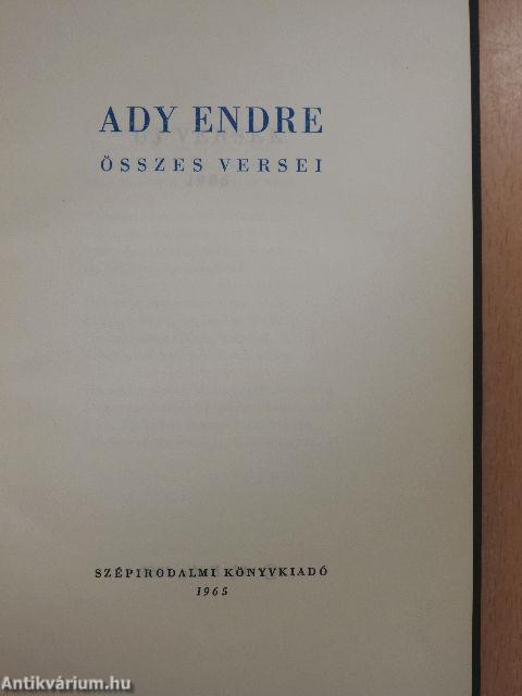 Ady Endre összes versei I-II.