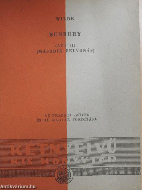 Bunbury (Második felvonás)