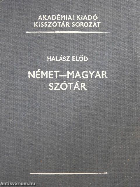Német-magyar szótár