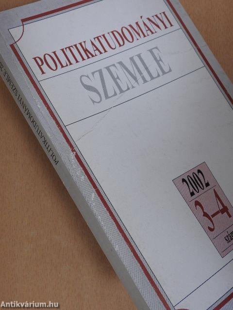 Politikatudományi Szemle 2002/1-4.