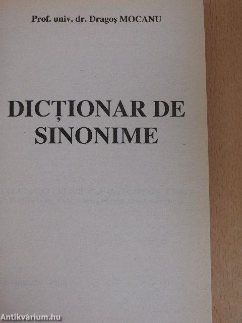 Dictionar de Sinonime