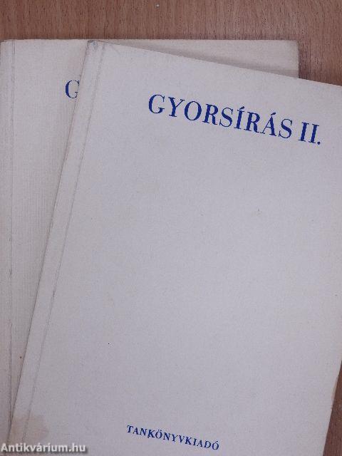 Gyorsírás I-II.