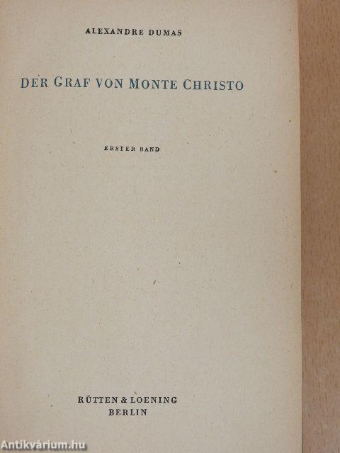 Der Graf von Monte Christo I-II