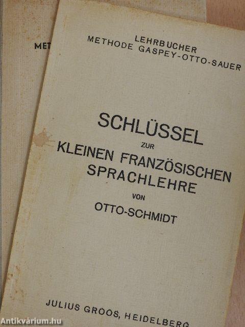 Kleine französische Sprachlehre/Schlüssel (gótbetűs)