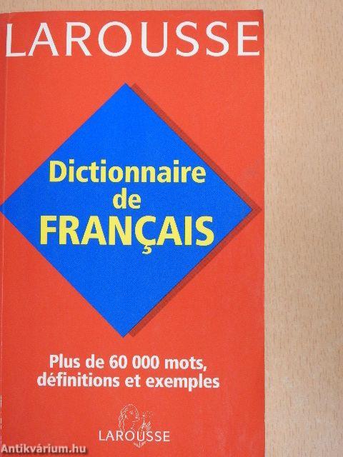 Dictionnaire de Francais