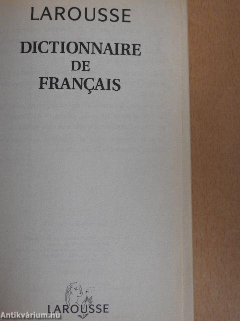Dictionnaire de Francais