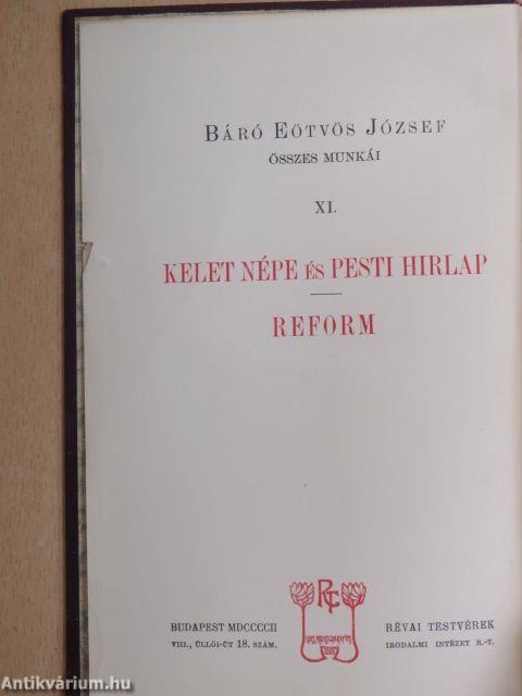 Kelet Népe és Pesti Hirlap/Reform